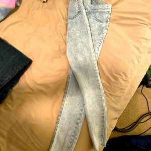 Size 10 Justice super slim skinny jeans